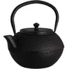 Théière traditionnelle Osaka fonte noir 1,2L Novastyl