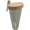 OGO LIVING Infuseur à thé inox et couvercle bois