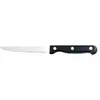 novastijl NOVASTYL - Lot de 6 couteaux à steak lame en acier inoxydable manche noir - 4725008