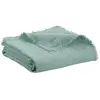 3S. x Home Plaid en Lin Zeff Nomade Vert de gris