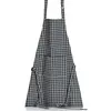 3S. x Home Tablier de cuisine recyclé Billie Noir/gris