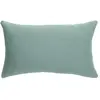 3S. x Home Coussin en lin uni Zeff Vert de gris