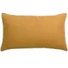 3S. x Home Maison Vivaraise Coussin uni Zeff Ocre 30 x 50