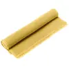 3S. x Home Maison Vivaraise Tapis de bain uni Elly Curry 54 x 110