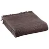 3S. x Home Serviette de toilette Zoé Ébène