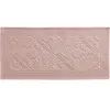 3S. x Home Maison Vivaraise Tapis de bain uni Enzo Aubepine 54 x 110