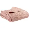 3S. x Home Vivaraise Jeté Stonewashed Tana aubepine 240 x 260 cm