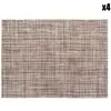 3S. x Home Set de table Lina Prune