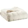 3S. x Home Jeté de lit Zeff Craie