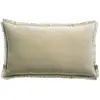 3S. x Home Maison Vivaraise Coussin uni Fara Lin 30 x 50