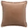 3S. x Home Maison Vivaraise Coussin uni Fara Sésame 45 x 45