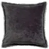 Maison Vivaraise Coussin uni Fara Ombre 45 x 45