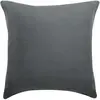 Maison Vivaraise Taie d'oreiller Kala Carbone 65 x 65
