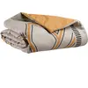 DeclikDeco Edredon Zeff Johan Ocre 80 x 180