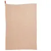 Maison Vivaraise Torchon nid d'abeilles bicolore Mumba Marmelade 50 x 70