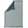 3S. x Home Torchon recyclé Aden Blanc/paon