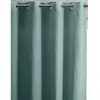 3S. x Home Rideau en lin stonewashed Zeff Vert de gris