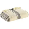 DeclikDeco Plaid jacquard JANE Multicolore marine 130 x 160