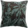 3S. x Home Maison Vivaraise Coussin brodé Raki Carbone 40 x 65