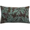 3S. x Home Maison Vivaraise Coussin brodé Raki Carbone 30 x 50