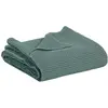 3S. x Home Plaid recyclé Maia Vert de gris