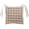 3S. x Home Galette de chaise 36 points Zea recyclée Naturel