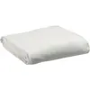 Maison Vivaraise Drap housse Zeff Blanc 140x190 bonnet 30cm