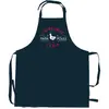 3S. x Home Tablier de cuisine Papa poule recyclé Indigo