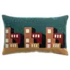3S. x Home Maison Vivaraise Coussin brodé Suri Multico 40 x 65