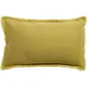3S. x Home Maison Vivaraise Coussin uni Laly Gold 30 x 50