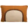 3S. x Home Coussin bicolore Laly Cuivre