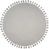 3S. x Home Tapis Rond Gris d.140cm POLINA