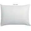 Maison Vivaraise Taie d'oreiller Linco Blanc 50 x 75