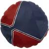 3S. x Home Maison Vivaraise Coussin Mila Rubis Diamètre 50