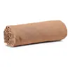 3S. x Home Maison Vivaraise Drap housse Calita Cannelle 160x200 bonnet 30 cm