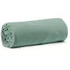 3S. x Home Maison Vivaraise Drap housse Calita Sauge 180x200 bonnet 30 cm