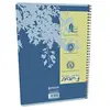 Clairefontaine Cahier à spirales Forever - Format A4 (70 g-m2) - 180 pages à petits carreaux - Couleurs assorties