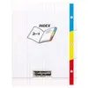 Calligraphe Cahier 3 index 8000 POLYPRO, 170 x 220 mm