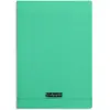 Calligraphe 18025C Un Cahier Agrafé Vert (une Marque de Clairefontaine) - A4 21x29,7 cm - 48 Pages Grands Carreaux - Papier Blanc 90 g - Couverture Polypro Transparent