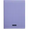 Cahier piqué - CLAIREFONTAINE - 8000 POLYPRO - Violet - 24x32cm - 192 pages - 90g/m²