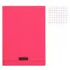Clairefontaine Cahier - A4 (21x29,7cm) - Petits carreaux - 96 pages - Polypro - Rouge