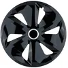 ARCOLL Enjoliveur 16.0 pouces, quantité : 4, Noir (Ref: 54043)