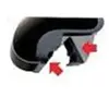 Montblanc Mont Blanc 331620 Adaptateur Kit d'installation Activa 07 Noir