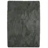 The Deco Factory Tapis lavable à base fine et souple extra doux gris foncé 225x340 TU