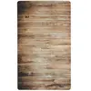 The Deco Factory Tapis de Cuisine Imprimé Bois, 45cm x 75cm, Marron