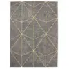 The Deco Factory Tapis - PHENIX - CUBES - 133x190 cm - Gris - Toucher confortable et doux
