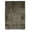 THE DECO FACTORY Tapis lavable à base fine et souple extra doux taupe 190x290
