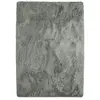 The Deco Factory Tapis lavable à base fine et souple extra doux gris clair 190x290