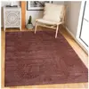 THEDECOFACTORY HORIZON UNI - Tapis contemporain en polyester terra cotta 160x240