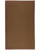 Tapis tressé STRAW - MON BEAU TAPIS - 160 x 230 - Marron - Waterproof